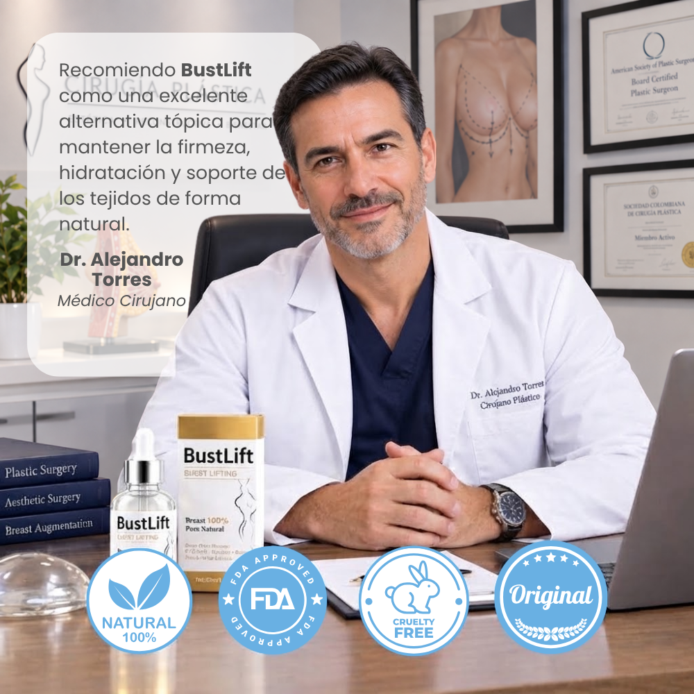 BustLift® El secreto botánico para un busto más firme y tonificado