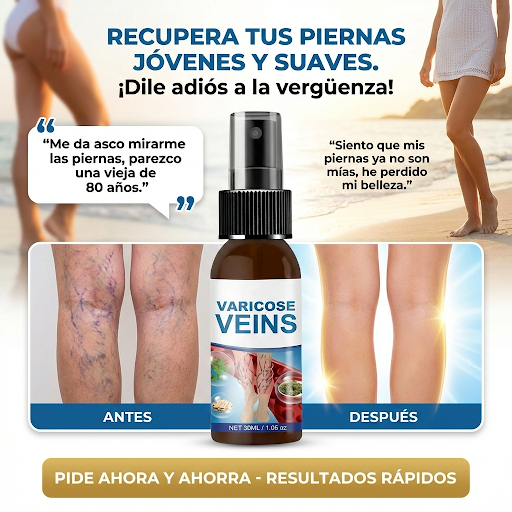 Spray para Varices Crioterapia Pro™