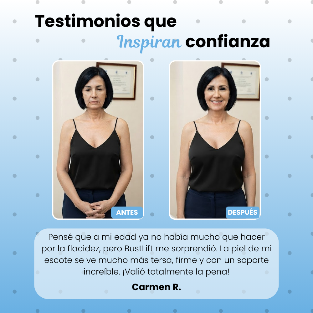 BustLift® El secreto botánico para un busto más firme y tonificado